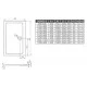 Душевой поддон RADAWAY Doros D 1000х800х50 SDRD1080-01