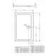 Душевой поддон RADAWAY Doros D 1200х800х50 SDRD1280-01