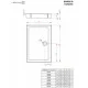Душевой поддон RADAWAY Doros D Compact 1000х800х115 SDRD1080-05