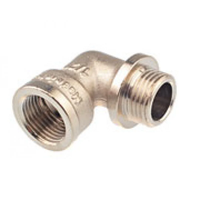 Уголок General Fittings латунный никелированный 1"х1" НВ 270024N101000A