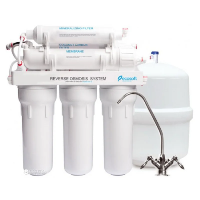Фильтр обратного осмоса Ecosoft Standard 6-50M с минерализатором MO650MECOSTD