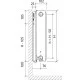 Стальной радиатор Purmo Ventil Compact 22 тип 500х700 мм