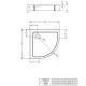 Душевой поддон RADAWAY Doros A Compact 900х900х115 SDRA9090-05