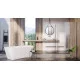Ванна из каменной массы Balteco Como CL Xonyx™ 170х81х63 1698163ComoCL
