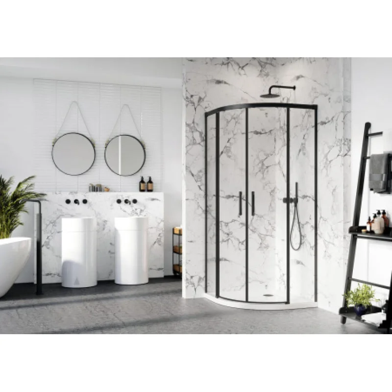 Душевая кабина Radaway Idea Black PDD 900х2005 387157-54-01