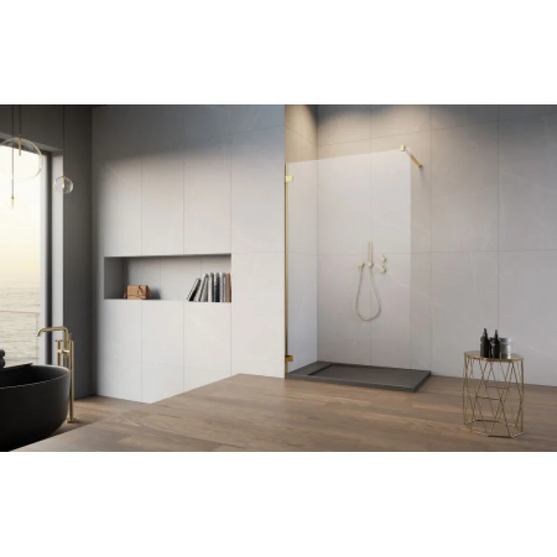 Душова кабіна Radaway Essenza Pro Gold Walk-In 1450х2000 10103145-09-01