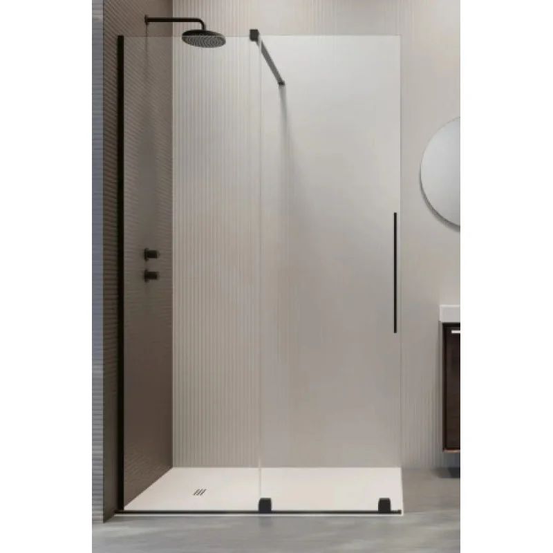 Душова кабіна Radaway Furo Black Walk-In 538х2000 L 10106538-54-01L