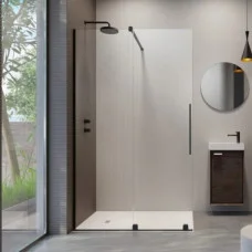 Душевая кабина Radaway Furo Black Walk-In 838х2000 L 10106838-54-01L