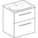 Комплект (тумба+раковина) Geberit Selnova Square 600х480 501.238.00.1
