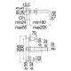 Смеситель для раковины Nobili Lira LR116298/1CR