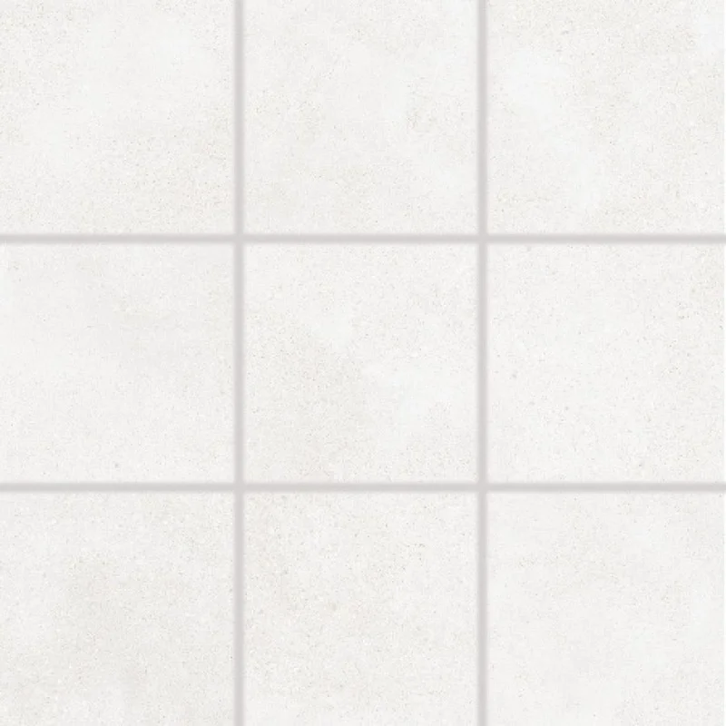Керамічна плитка Rako BETONICO WHITE-GREY 98x98x10 мм DAK12790