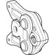 Колено Geberit Mepla 45° PVDF 75 628.245.00.5