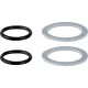 Колено настенное проходное Geberit Mepla 26-1/2-26 L=7.2см 603.273.00.5