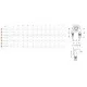 Колено настенное проходное Geberit Mepla 26-1/2-26 L=7.2см 603.273.00.5