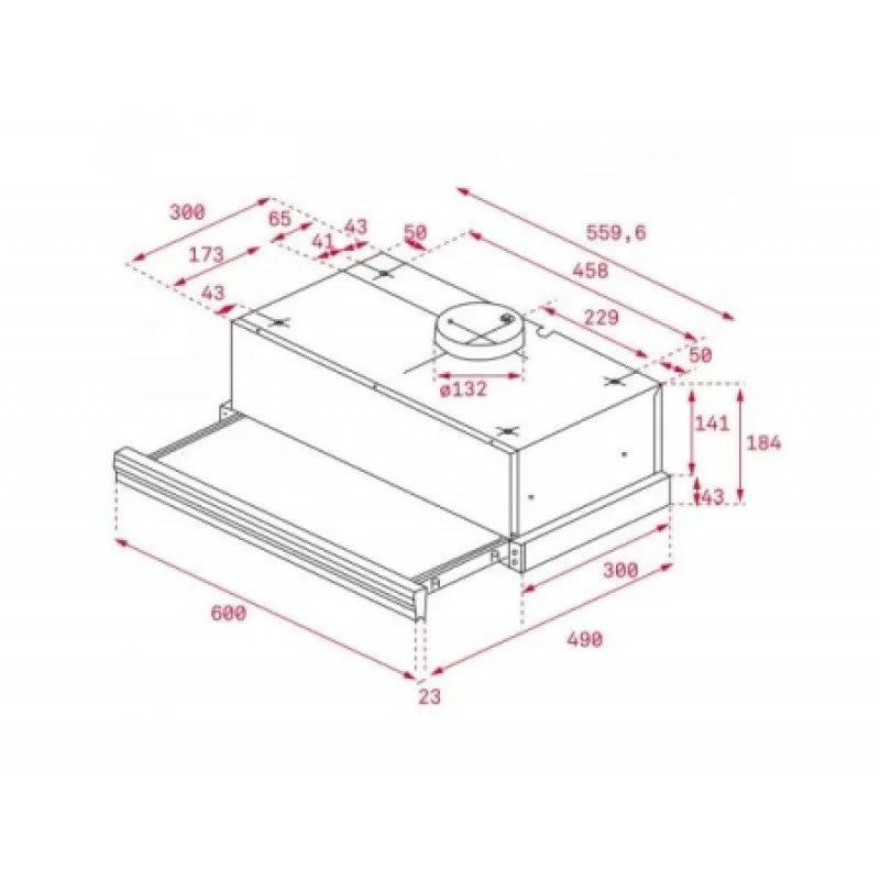 Витяжка кухонна Teka CNL 6415 40436811