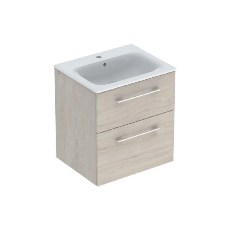 Комплект (тумба+раковина) Geberit Selnova Square 600х480 501.239.00.1