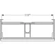 Тумба под умывальник Geberit Smyle Square 1200х480 500.355.JL.1