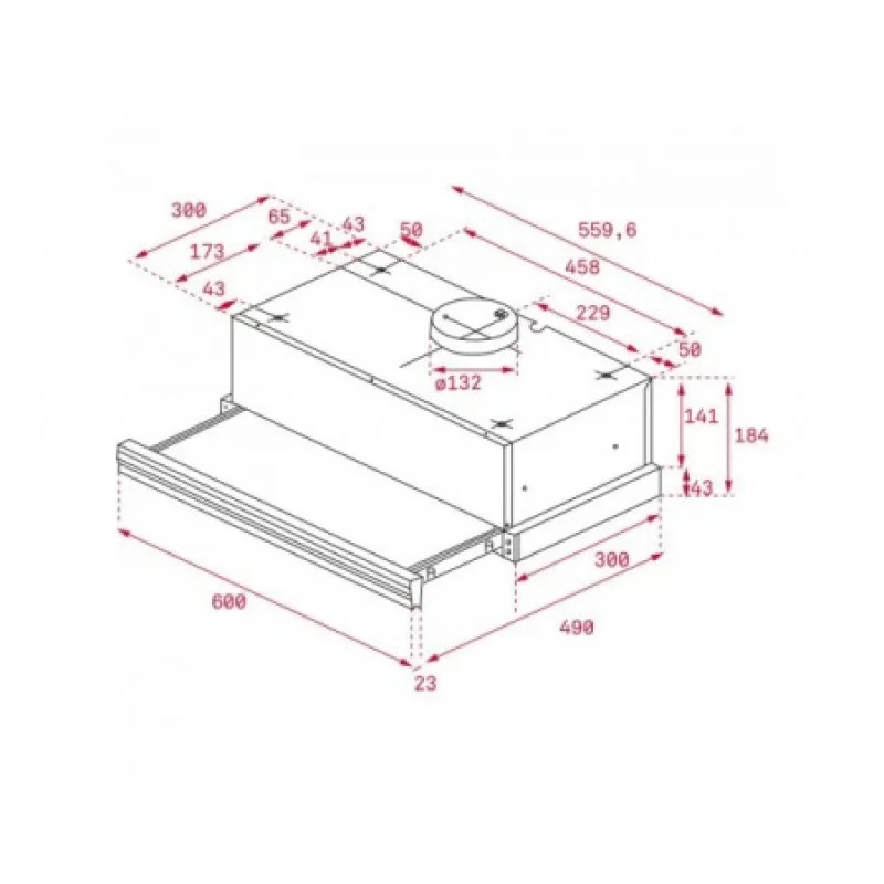 Вытяжка кухонная Teka CNL 6415 40436812