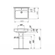 Раковина Laufen Pro 650x480 мм H8189530001041