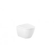 Унітаз підвісний ROCA Ona Compact Rimless + кришка A34H689000