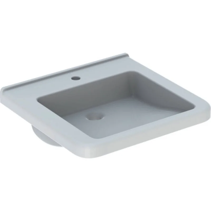 Раковина для ЛОФВ Geberit Selnova Comfort Square 550х525 мм 500.785.00.7