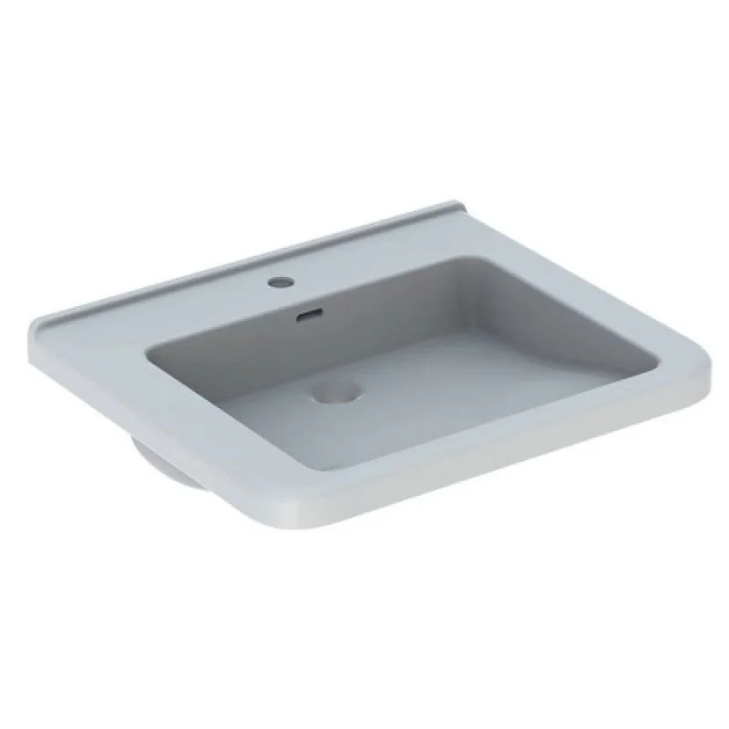 Раковина для ЛОФВ Geberit Selnova Comfort Square 650х550 мм 500.788.01.7