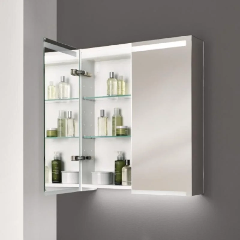 Шкафчик-зеркало с подсветкой Geberit Option 750x700x150 мм 500.205.00.1