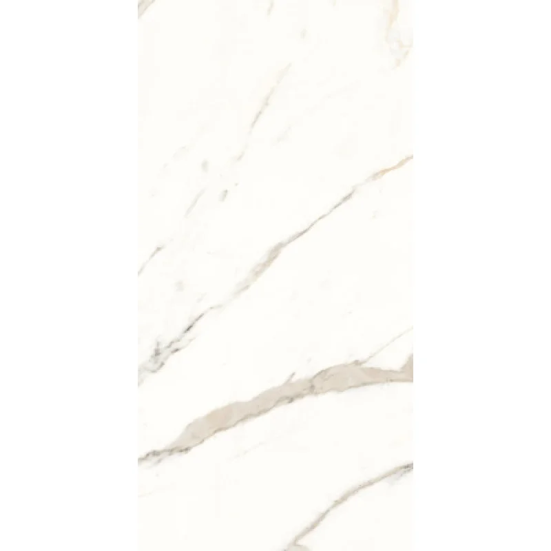 Плитка керамогранітна Panaria Trilogy Zero3 Calacatta white 500X1000Х5.5мм гладка/глянсова PZ9TYX0