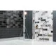 Плитка Iris Ceramica Aura Jet 100x300х7,5мм структурная/глянцевая, для стены 754946