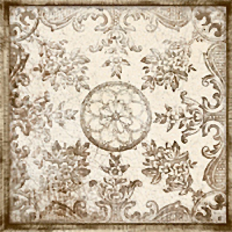 Плитка Iris Ceramica Maiolica Ornamenta corda 200x200х7,5мм структурная/глянцевая, для стены 563212