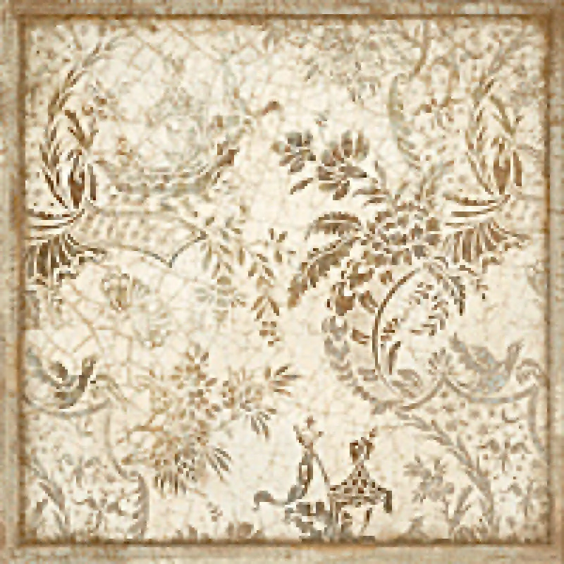 Плитка Iris Ceramica Maiolica Ornamenta corda 200x200х7,5мм структурная/глянцевая, для стены 563212
