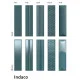 Плитка Sartoria Vibes Indaco Flat 62x250х8,5мм гладкая/матовая, для стены SAVIFL0562N
