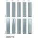 Плитка Sartoria Vibes Azzurro, декор Fold 62x250х8,5мм структурная/матовая, для стены SAVIFO0462N