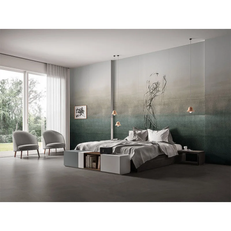 Плитка керамогранитная Cottodeste Wonderwall декор Color Ballet B 1000x3000х3,5мм Kerlite, гладкая/матовая EG7WP71