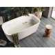 Ванна акриловая Hatria Vasche BT 03 170x78x60 см белый/Cemento 07Y8AH25