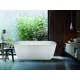 Ванна акриловая Hatria Vasche BT 03 170x78x60 см белый/Cemento 07Y8AH25