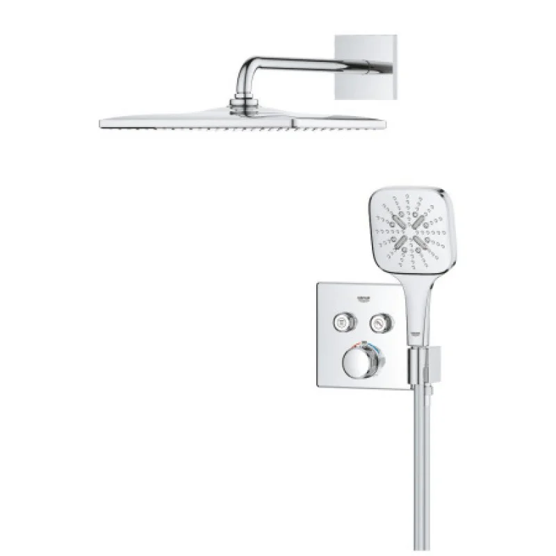 Душевая система Grohe Grohtherm SmartControl Perfekt с верхним душем Rainshower mono 310 34865000