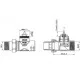 Запорный клапан Sonniger под электропривод M30х1.5 DN20 прямой WAA0032