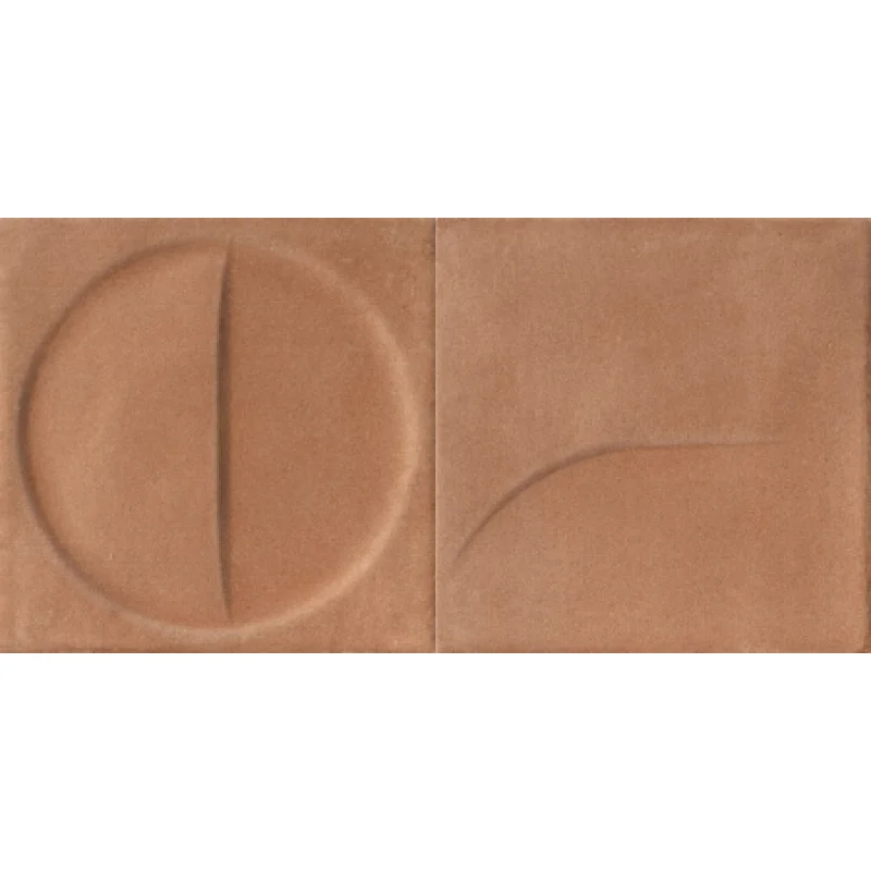 Плитка Iris Ceramica Bottega dʻarte, декор Motivi Terra 150x150х10мм структурна/матова, для стіни 511015