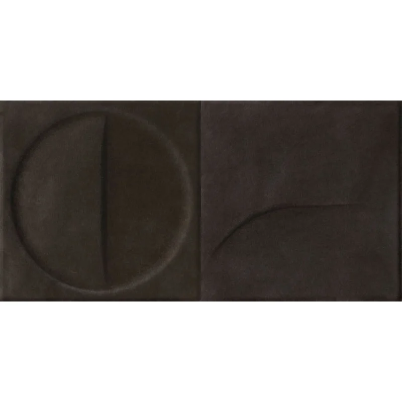 Плитка Iris Ceramica Bottega d`arte, декор Motivi Ebano 150x150х10мм структурная/матовая, для стены 511018