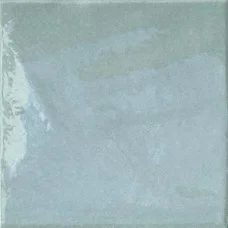 Плитка Iris Ceramica Bottega dʻarte Celeste lustrato 150x150х10мм структурна/глянцева, для стіни 511038
