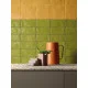 Плитка Iris Ceramica Bottega d`arte Verde 150x150х10мм структурная/глянцевая, для стены 511045