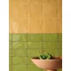 Плитка Iris Ceramica Bottega d`arte Verde 150x150х10мм структурная/глянцевая, для стены 511045