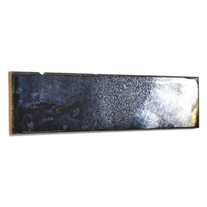 Плитка Iris Ceramica Elementi Lava cobalto 300x75х8, 8мм структурна/глянсова, для стіни 537024