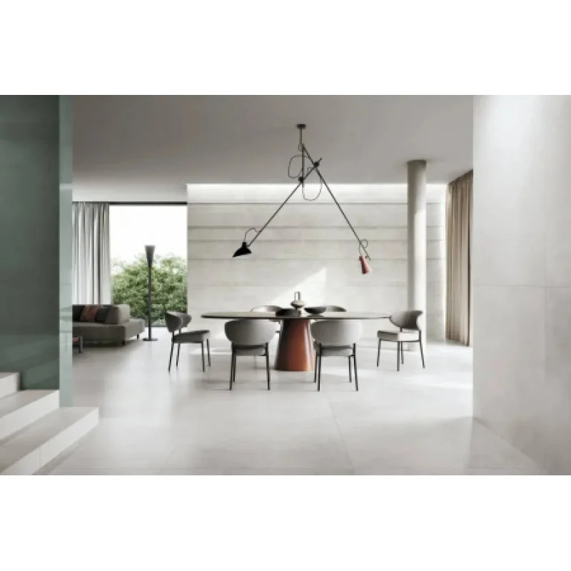 Плитка керамогранитная Refin Feel White 600x1200х9мм гладкая/матовая OT08