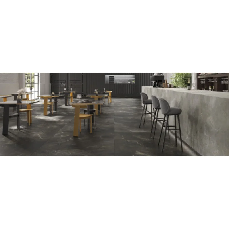 Плитка керамогранітна FMG Art stone maxfine Mystic black 2700x1200х6мм гладка/матова P2712591MF6