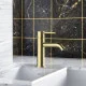 Смеситель для раковины Bossini Teo-M Satined gold Z00701000043005