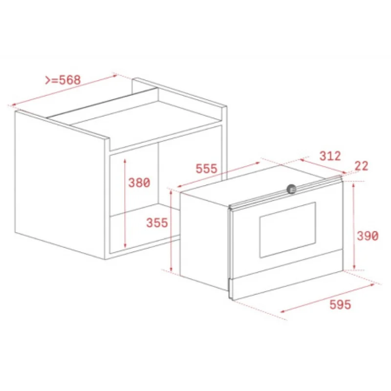 Микроволновая печь + гриль Teka Maestro ML 8220 BIS L 112030000
