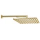 Верхній душ Bossini Cosmo 230х230 мм Satined Gold H70597H00043009