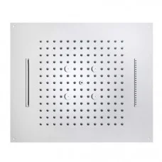 Верхній душ Bossini Dream 570x470 мм Inox spazzolato H38928000075016